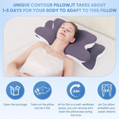 NeuroSleep™ Contoured Neck Pillow